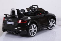 Ride On Fully Licenced AUDI TT RS 12v with Parental Remote Control Black