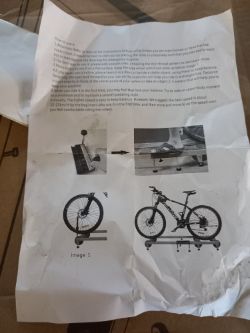 PALLET CONTAINING 12 BICYCLE TRAINING ROLLERS