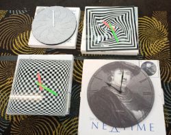 250pcs mixed designer clocks - brand new sealed on pallet - similar rrp £24.99 each