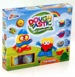 6 X NEW KIDS FRIENDS PLAY MODELLING DOUGH MOULDING SET