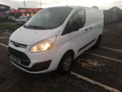 2017 17 ford Transit custom trend White panel van - Euro 6 - Ply lined - CV17 UDO
