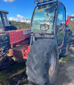 2012 Manitou MLT627 Telehandler - 7750 hours - Plus vat