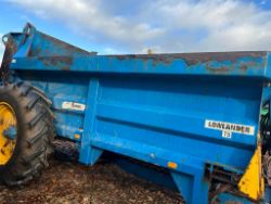 2006 7.5 ton bunning muck spreader