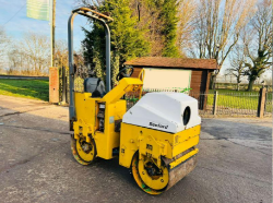 BENFORD FVR28 DOUBLE DRUM ROLLER C/W ROLE FRAME