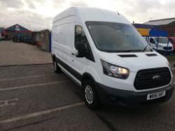 2018 18 FORD TRANSIT L3H3 PANEL VAN - EURO 6 - 67K MILES - PLY LINED