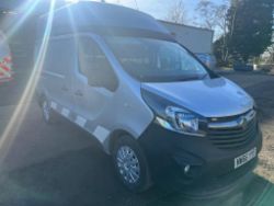 2017 66 Vauxhall vivaro high top swb Panel van - Euro 6 - 135k miles - Ex water board - MW66 YYS