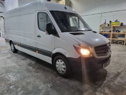 2014 MERCEDES-BENZ SPRINTER 313 CDI LWB WHITE PANEL VAN - 2.2 Diesel - Reverse Camera WP14 YNT