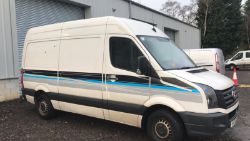 2017 17 volkswagen crafter mwb Panel van - euro 6 ad blue - 115k miles - ply lined - RV17 ACU