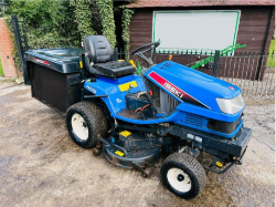 ISEKI SXG19 RIDE ON MOWER *ONLY 646 HOURS* C/W HYDRAULIC TIP GRASS COLLECTOR BOX