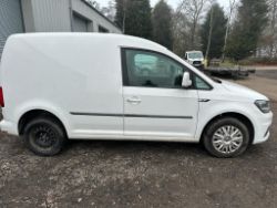 2019 19 VOLKSWAGEN TRENDLINE CADDY - EURO 6 - 80K MILES - AIR CON - PLY LINED