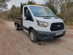 2018 68 FORD TRANSIT TIPPER - 76K MILES - EURO 6 - RWD - 1 KEY - WV68 MHE