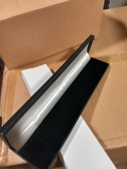 Black pen cases approximately 130 pieces box 403