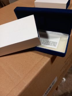 Blue glasses case approximately 50 box 400