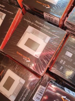 Alcohol tester approximately 400 box no 208