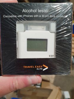 Alcohol tester approximately 35 box no 91