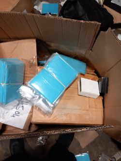 Sterling silver boxes approx 130 Olivia collection silver cleaning cloth approx 200 box 483