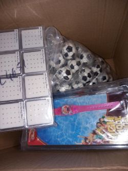 Mini footballs approx. 85 and 925 sterling silver earrings approx. 50 squares of 20 & more