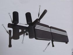 (L88) - 1 Pallet Containing Approx 12 gym fitness benches