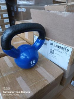 (Ref: L122) - 1 Pallet containing kettlebells and patio heaters