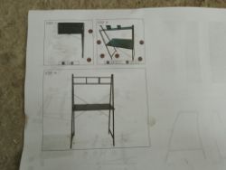 (P133) - 1 pallet of 22 x Table/Shelf units