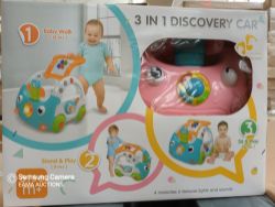 (L26) - 1 Pallet containing Approx 48 x 3 in 1 discovery car