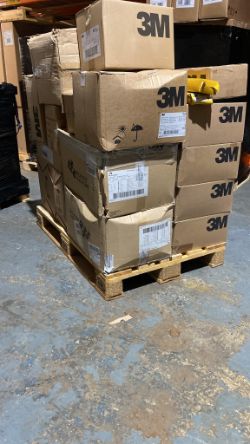 MIXED 3M MEDICAL SUPPLIES PALLET. HOSPITALS, DOCTORS, VETS, CLINCIS