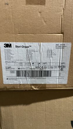PALLET OF MIXED 3M STERI DRAPES HOSPITALS,CLINICS,VETS
