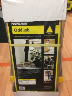 YOUNGMAN ODD JOB FIXED HEIGHT ADJUSTABLE PLATFORM (300MM X 700MM)