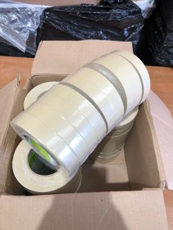 36 X 3M 202 GREEN MASKING TAPE 24MM X 50M PAINTING DECORATING SPRAYING