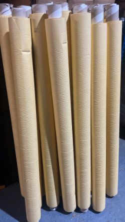 18 ROLLS OF 3M 501E MASKING TAPE LOG ROLLS 1526MM X 50M SPRAYING DECORATING BODY SHOPS