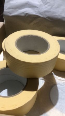 (DJW) - 24 X 3M MASKING TAPE 50MM X 50M - 24 ROLLS A CASE - £90+