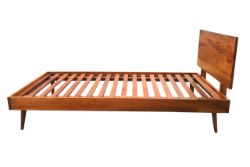 10 X MANGO WOOD BED FRAME - ND00705