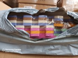 (L21) 1 Pallet containing Approx 192 different coloured gym matts on 12 Boxes with 16 per box)