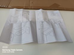 L218 - 1 Pallet Containing Approx 24 new white wood computer desks