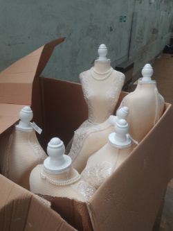 7 New Victorian Mannequin Jewlery Holders - VALUE CIRCA £1000