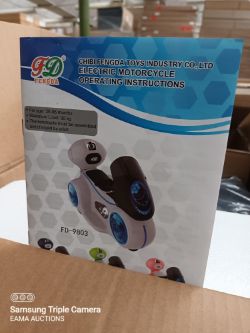 L84 - 1 Pallet Containing Approx 9 child's electric motorcycles