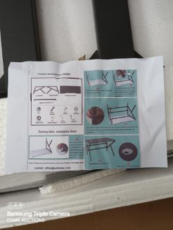 L192 - 1 Pallet Containing Approx 10 wood top metal leg desks