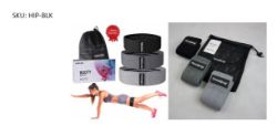X48 3PC HIP RESISTANCE BAND SETS - RRP £575