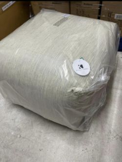 PALLET OF POUFFES BY KELLY HOPPEN