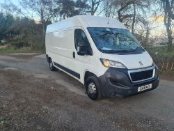 2018 18 PEUGEOT BOXER L3 PANEL VAN - 86, 507 MILES - EURO 6 - PLY LINED - AIR CON - CN18 MXA