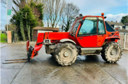 MANITOU MT1235 4WD TELEHANDLER * 12 METER REACH * C/W PALLET TINES