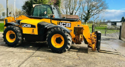 JCB 535-125 4WD TELEHANDLER * YEAR 2012 , 12 METER * C/W PALLET TINES