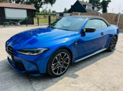 BMW M4 COMPETITION M X-DRIVE CONVERTIBLE * YEAR 2022 , 473HP Only 5% Buyers Premium