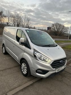 2020 20 FORD TRANSIT CUSTOM LIMITED PANEL VAN - 46K MILES - ALLOY WHEELS - AIR CON - BN20 ZLZ