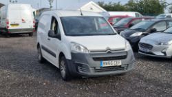 2016 CITROEN BERLINGO 1.6 EN-PRISE 625 BLUEHDI 5 DOOR VAN 125K - 2 KEYS - DIESEL PANEL VAN 1 OWNER