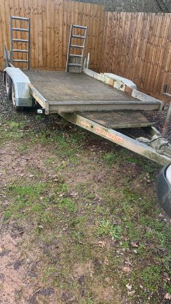 WESSEX TRAILER 10 FOOT X 5 FOOT - 3.5 TON - LIGHTS WORK BRAKES WORK