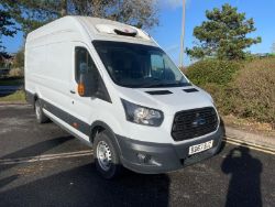 2017 FORD TRANSIT FRIDGE VAN L4 H3 DIESEL MANUAL WHITE - 71K MILES