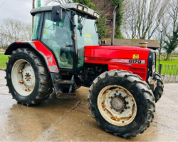 MASSEY FERGUSON 6170 4WD TRACTOR C/W PERKINS ENGINE