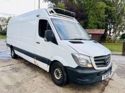 MERCEDES SPRINTER 313CDI REFRIDGERATED 4 METER LONG VAN * YEAR 2014 , FACE LIFT *