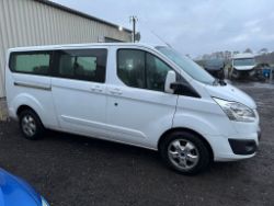 2016 66 FORD TRANSIT TOURNEO TITANIUM PANEL VAN - 44K MILES - EURO 6 - 9 SEATS - ALLOY WHEELS